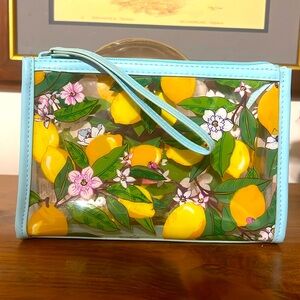 Vera Bradley Lemon Makeup Carrying Case